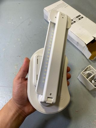 Lâmpada de Mesa LED Flexo 3 Brilhos 3 Cores