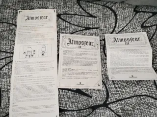 Atmosfear 1, 2, 3 VHS + CD Gioco Base