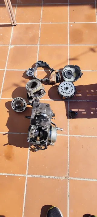 Despiece Motor KTM 250 Exc 2T 2001