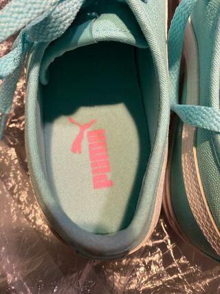 Zapatillas Puma Teal y Rosa