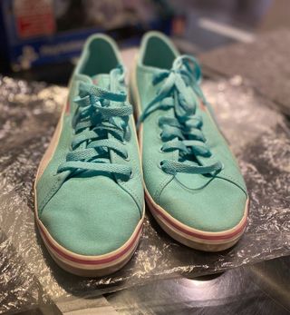 Zapatillas Puma Teal y Rosa