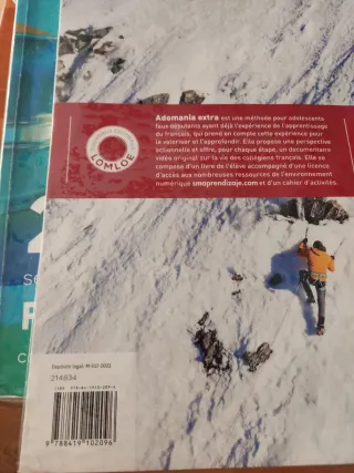Français A1-A2. 2 Secundaria. Adomania, extra f...