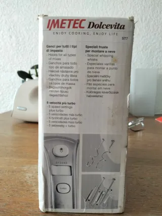 Batidora Amasadora Imetec 