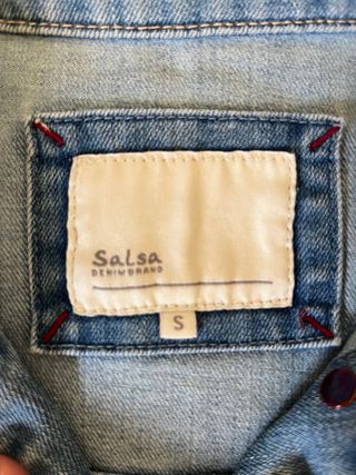 SALSA JEANS Cazadora Vaquera Slim Azul