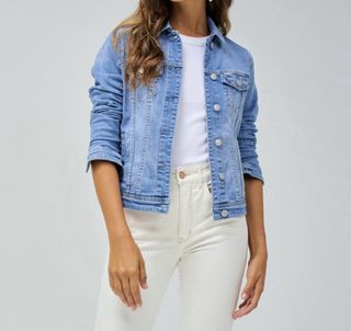 SALSA JEANS Cazadora Vaquera Slim Azul