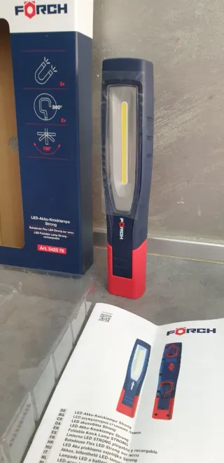 Lampada LED Ricaricabile FORCH