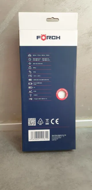 Lampada LED Ricaricabile FORCH