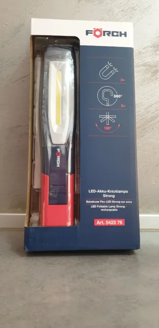 Lampada LED Ricaricabile FORCH