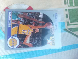 Cromo NBA Vlade Divac Lakers Rookie
