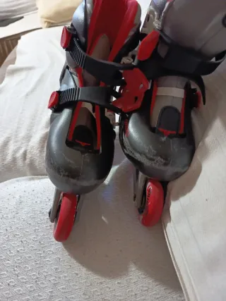 Patines en línea Oxelo Talla 32-34 y bolsa 