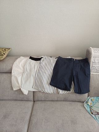 Bermuda azul mujer Talla 42