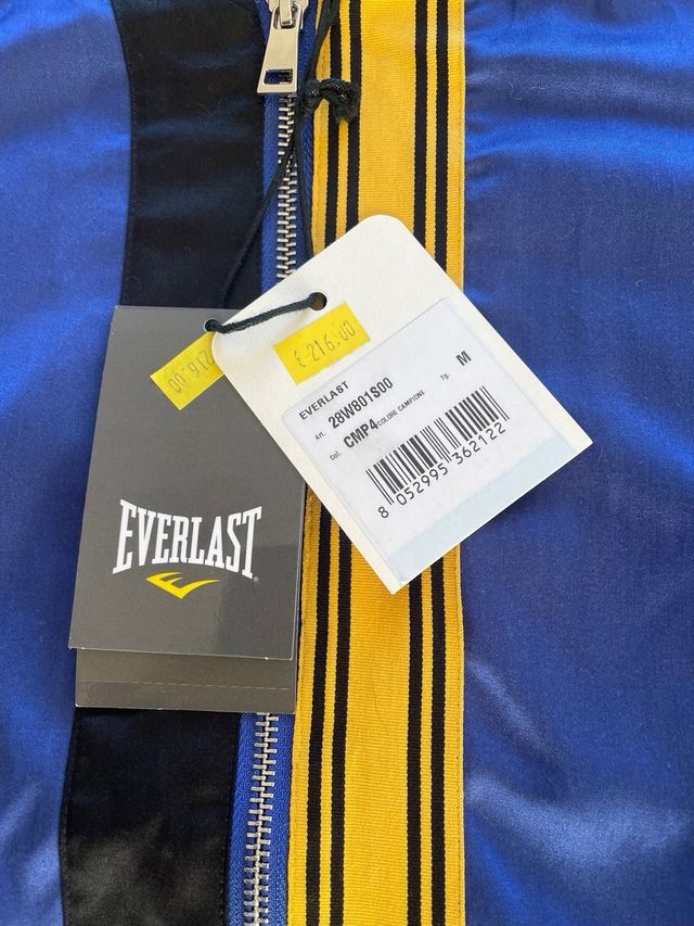 Giacca sportiva Everlast blu e gialla