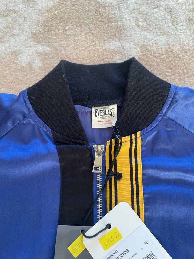 Giacca sportiva Everlast blu e gialla