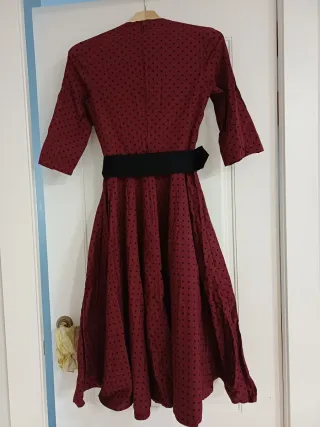 Vestido Hell Bunny lunares Estilo Vintage 50s