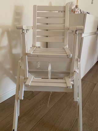 Seggiolone Foppapedretti legno bianco