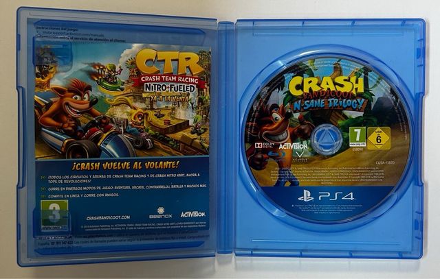 Crash Bandicoot N. Sane Trilogy PS4