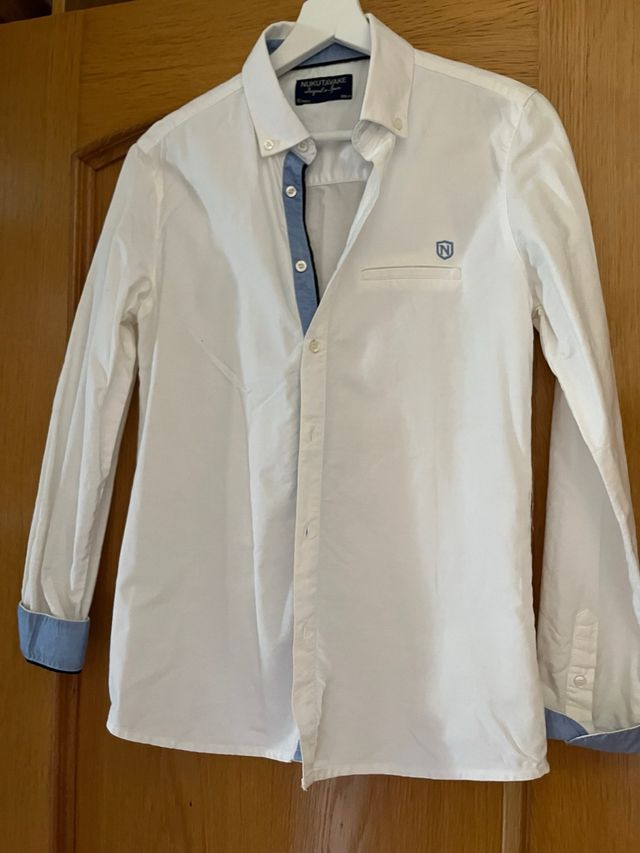 Camisa Blanca vestir juvenil