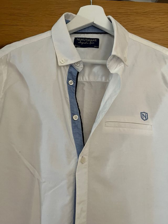 Camisa Blanca vestir juvenil