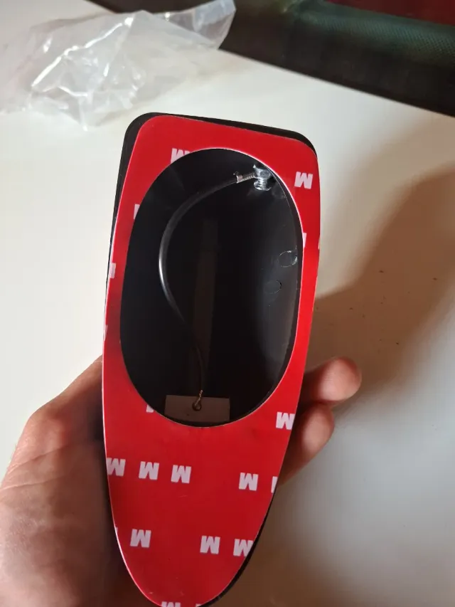 Antenna per auto nera