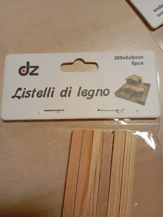 Listelli di legno