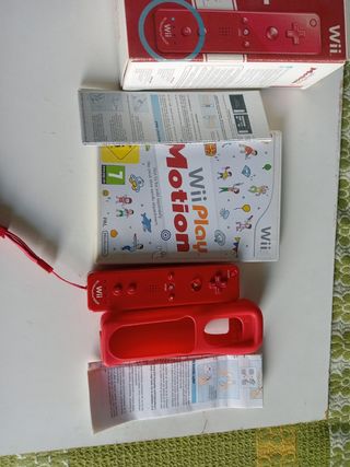 Wii Play Motion + Mando Wii Rojo