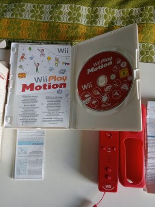 Wii Play Motion + Mando Wii Rojo