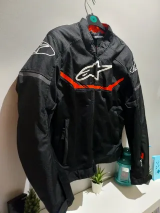 Chaqueta Moto Alpinestars Negra Talla M