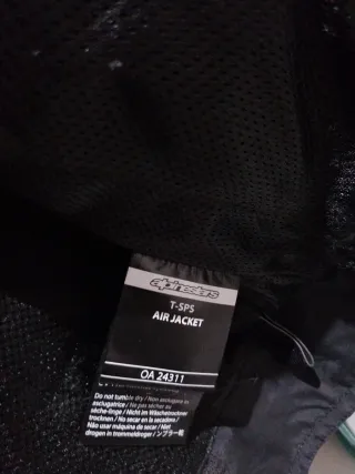 Chaqueta Moto Alpinestars Negra Talla M