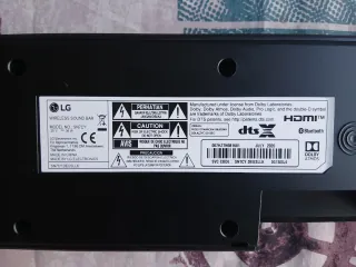 Barra de Sonido LG Negra