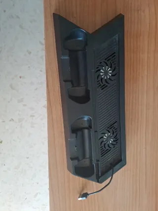 Base Refrigeración PS4 doble Ventilador