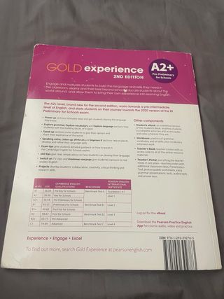 Gold Experience A2+ 2nd edition