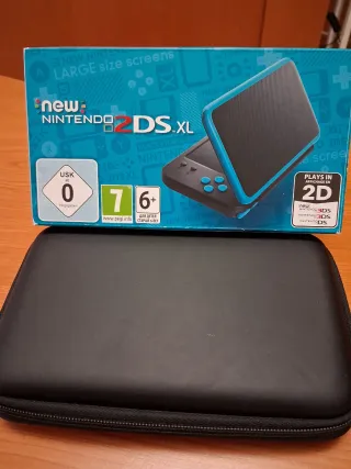 Nintendo 2DS XL Negra y Azul