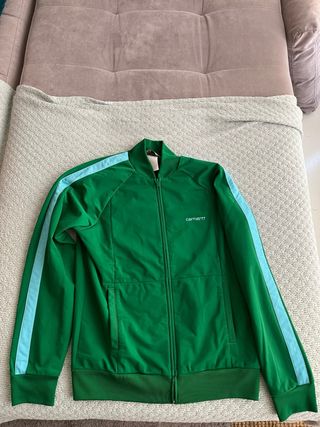 Chaqueta Carhartt Verde Cremallera Retro