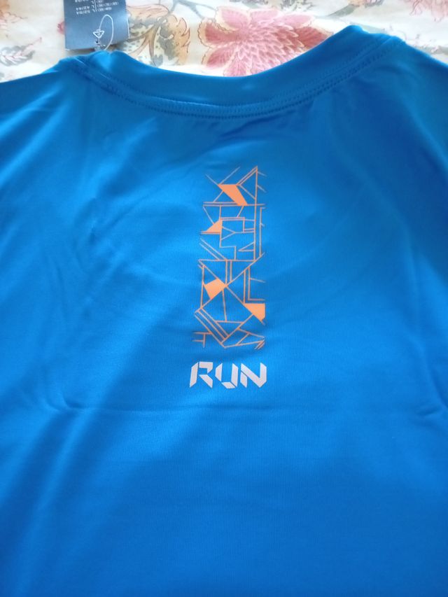 Camiseta deportiva tirantes CRIVIT azul