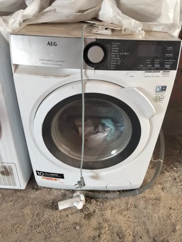 Lavadora AEG Serie 7000 ProSteam 8kg A+++