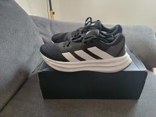 Adidas Tenis Correr Galaxy 7 Hombre Negro/Gris