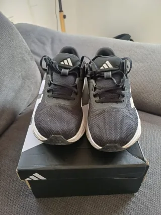 Adidas Tenis Correr Galaxy 7 Hombre Negro/Gris