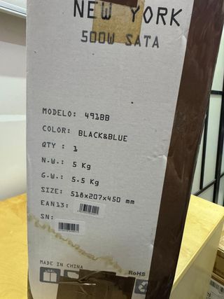 Caja Talius New York 500W SATA