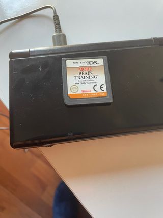 Nintendo DS Negra con juego 
