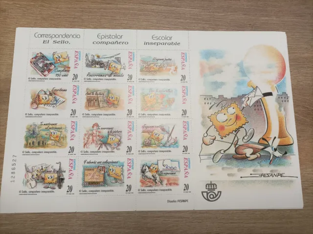 Lámina 12 Sellos 150 Aniversario Sello.