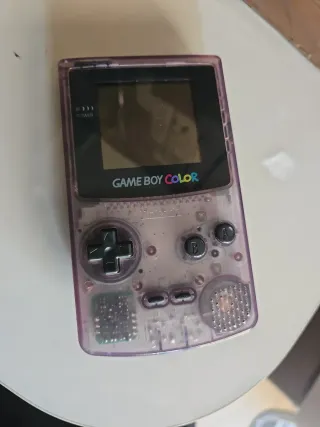 Game Boy Color Morado Transparente