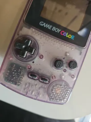 Game Boy Color Morado Transparente