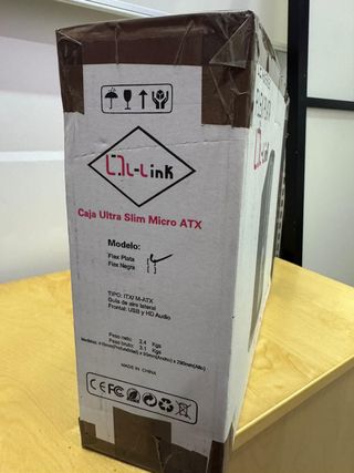 Caja PC L-Link Flex Plata Micro ATX