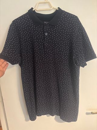 Polo hombre talla L lunares