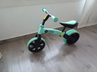 Bicicleta Equilibrio Yvelo Junior Mint