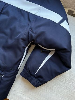 Chaqueta puffer Starter Azul y Blanca 