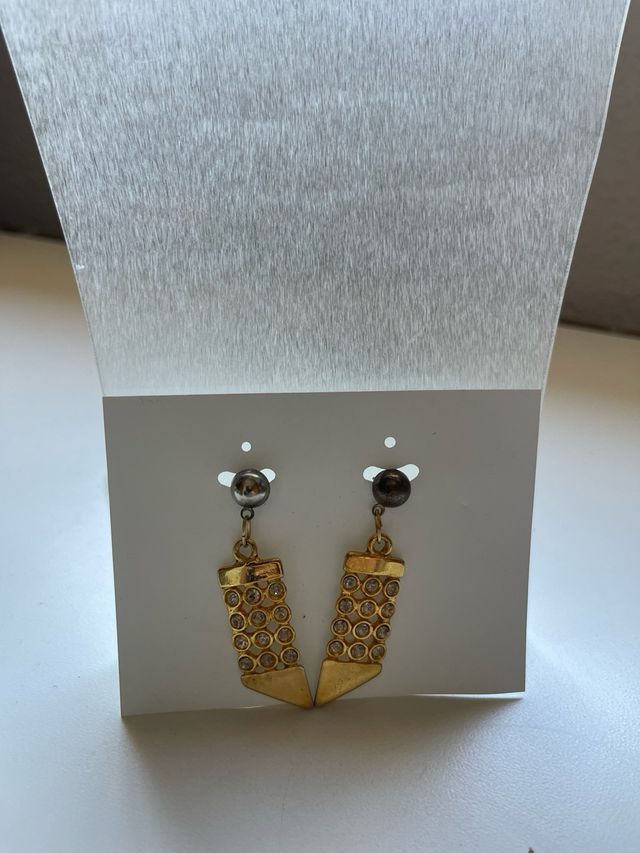 Pendientes Bisutería Dorados y Plateados