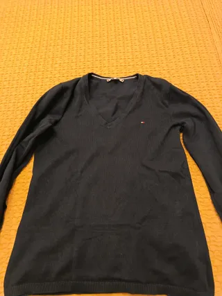 Jersey Negro Tommy Hilfiger Mujer
