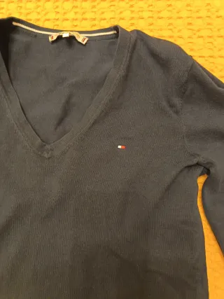 Jersey Negro Tommy Hilfiger Mujer