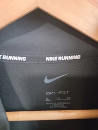 Sudadera Nike Running Hombre Negra